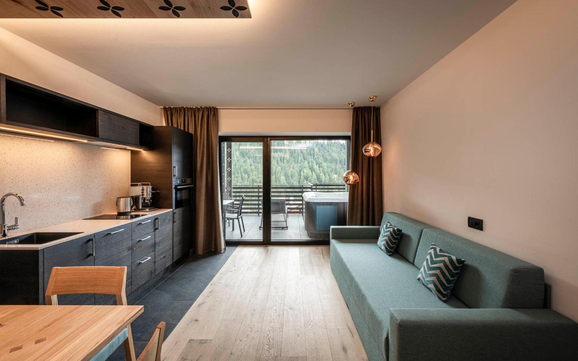Apartments Aois 4 Elements Suits La Valle Kültér fotó